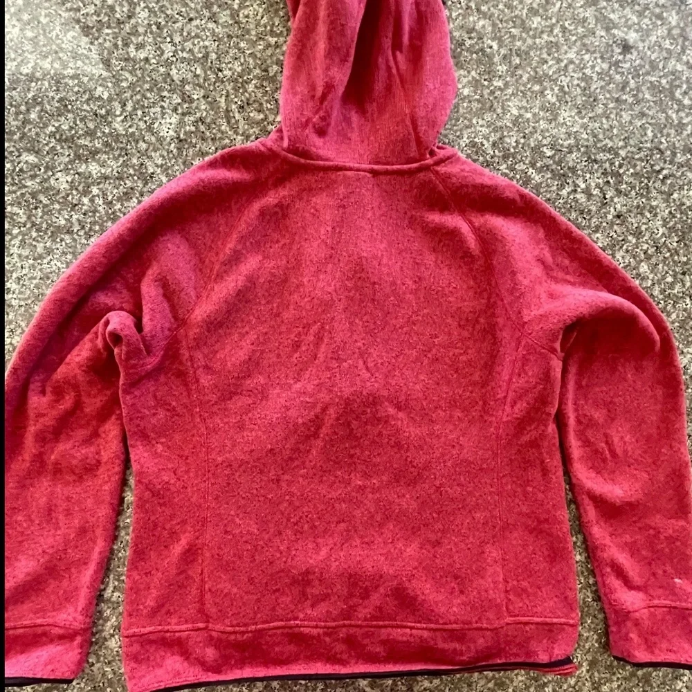 The North Face Hoodie Pullover size large Heathered red - Picture 7 of 7